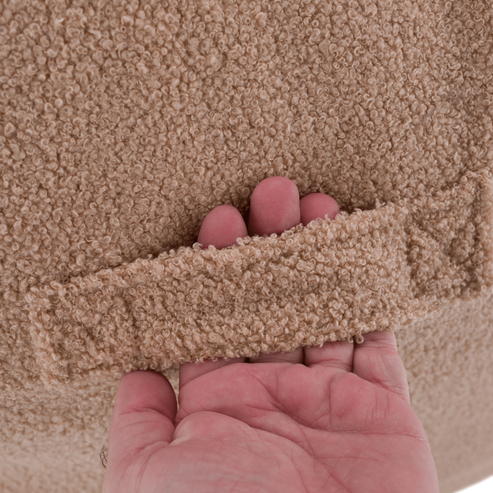 Sedací vak, světlehnědá, FUFY