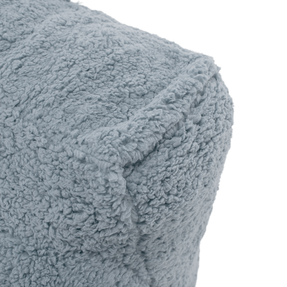 Sedací vak, světlešedá kožešina, JAMO