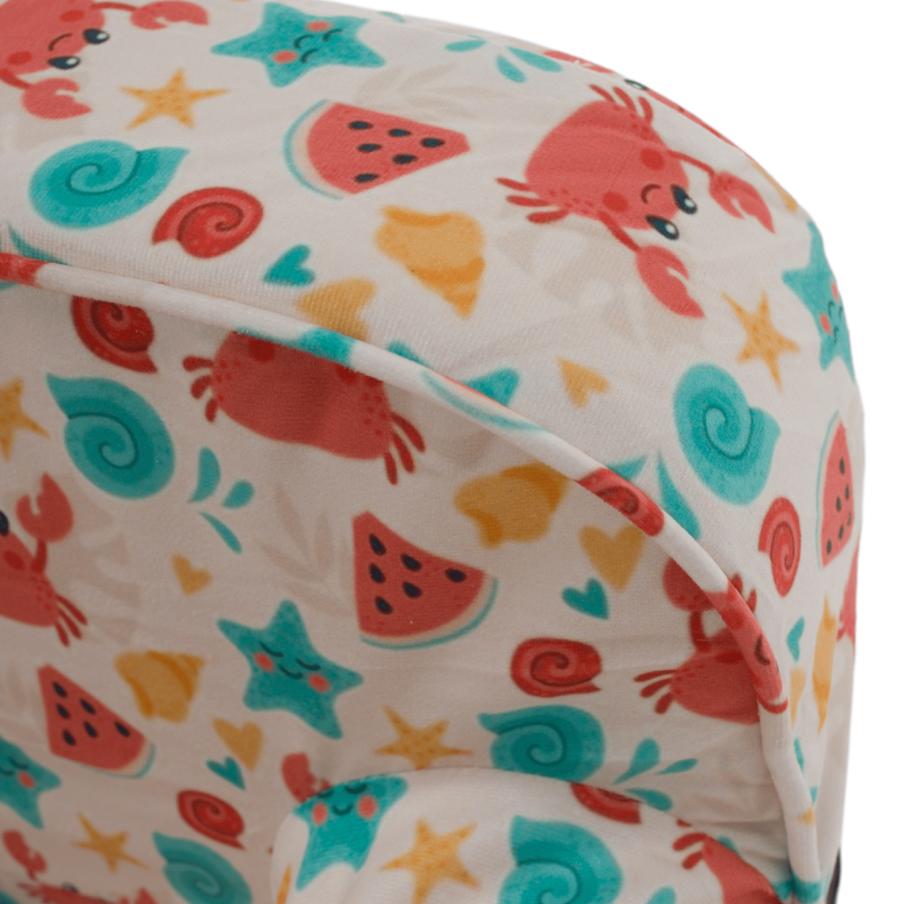 Rozkládací sedací vak, mix barev, KIDY