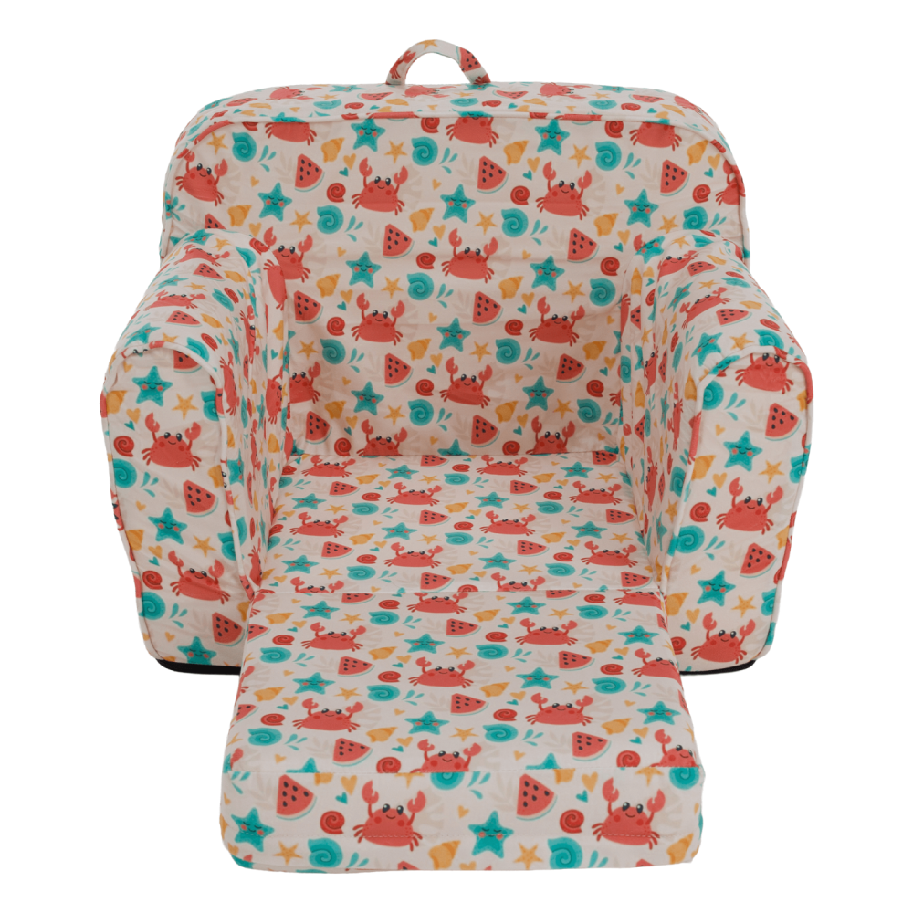 Rozkládací sedací vak, mix barev, KIDY