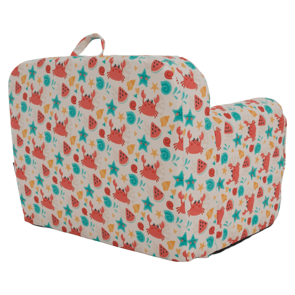 Rozkládací sedací vak, mix barev, KIDY