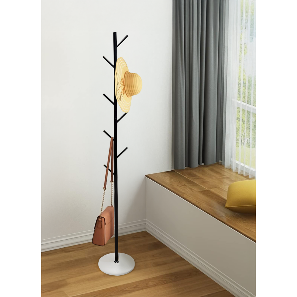 Věšák, černá, TUKAN