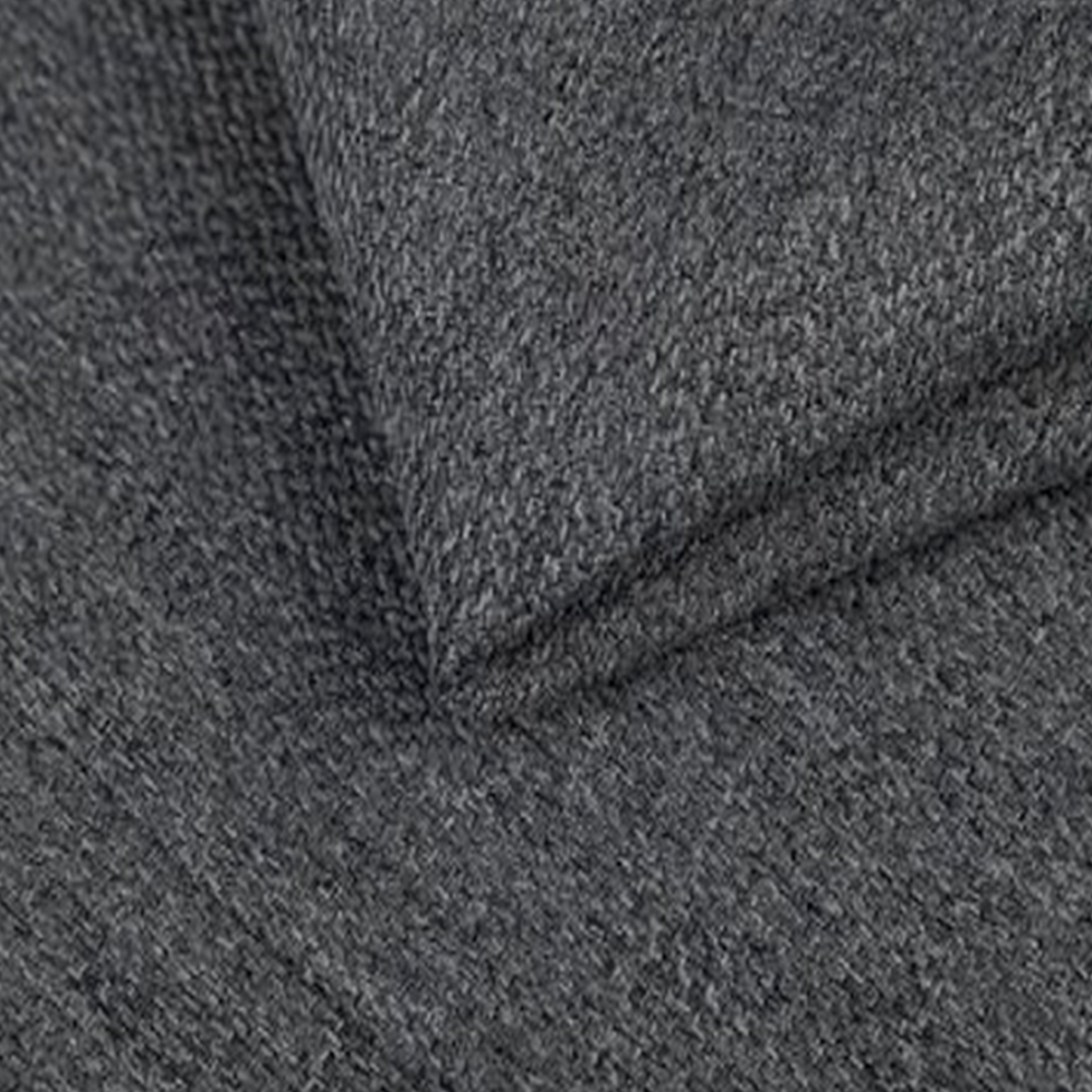 Sedací souprava, šedá látka, pravá, PEDRA ROH