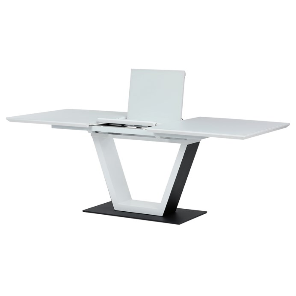 HT-D1931 WT - Jídelní stůl rozkládací 160-210x90 cm, mdf HT-D1931 WT