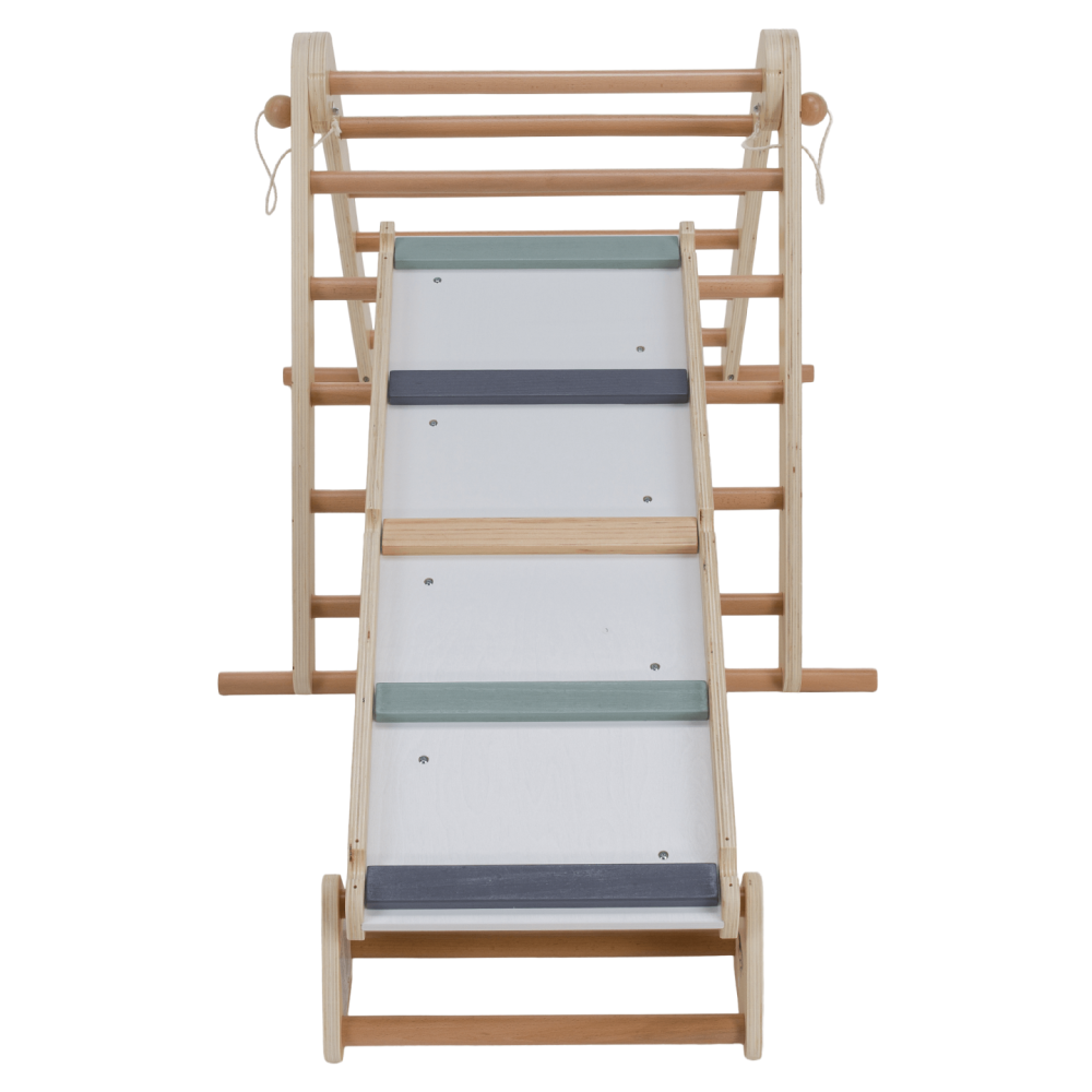 Montessori Piklerové trojúhelník 3v1, přírodní/mix barev, OPRIN