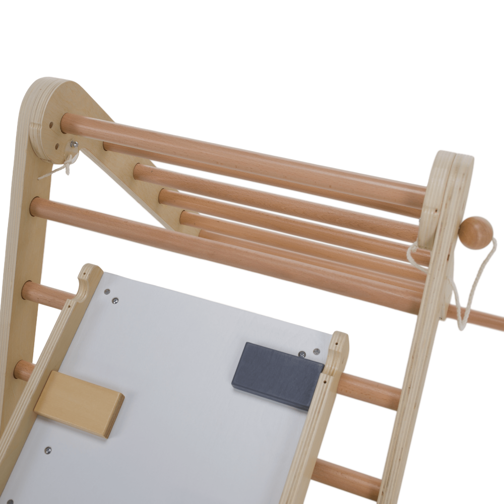 Montessori Piklerové trojúhelník 3v1, přírodní/mix barev, OPRIN