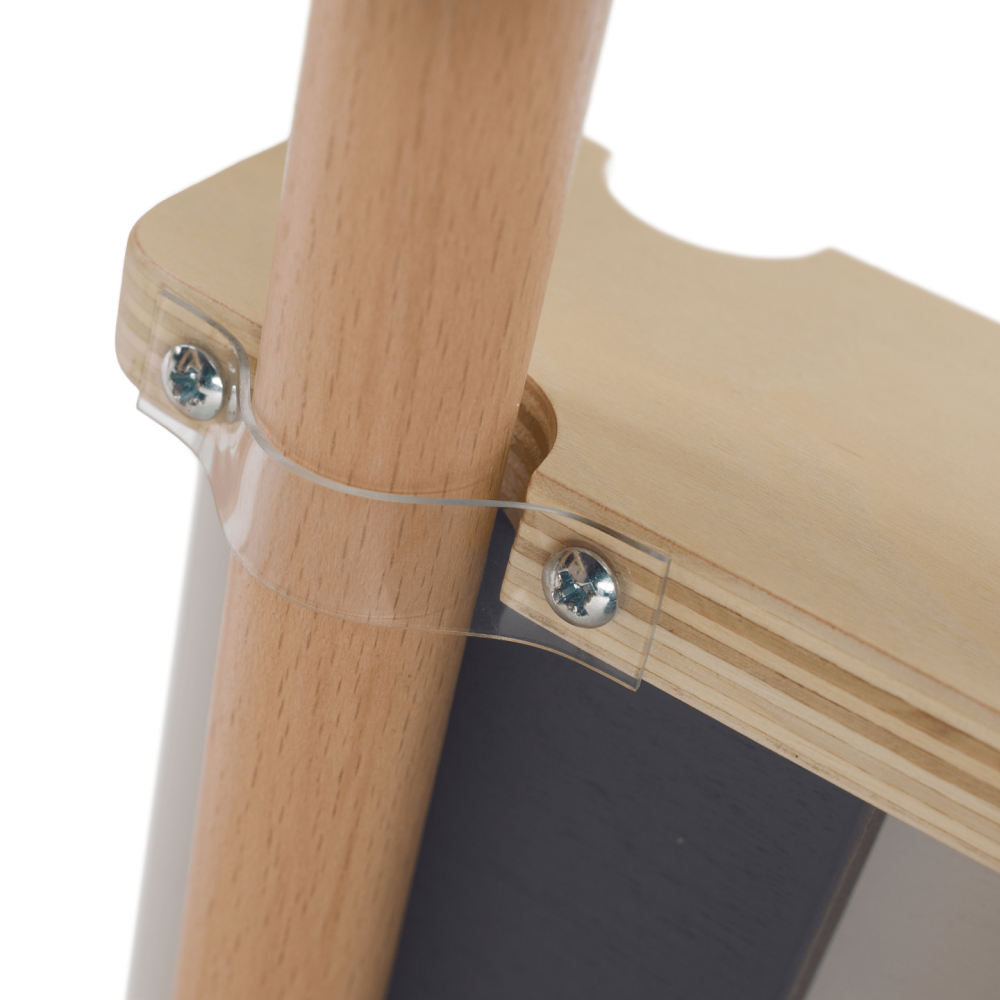 Montessori Piklerové trojúhelník 3v1, přírodní/mix barev, OPRIN