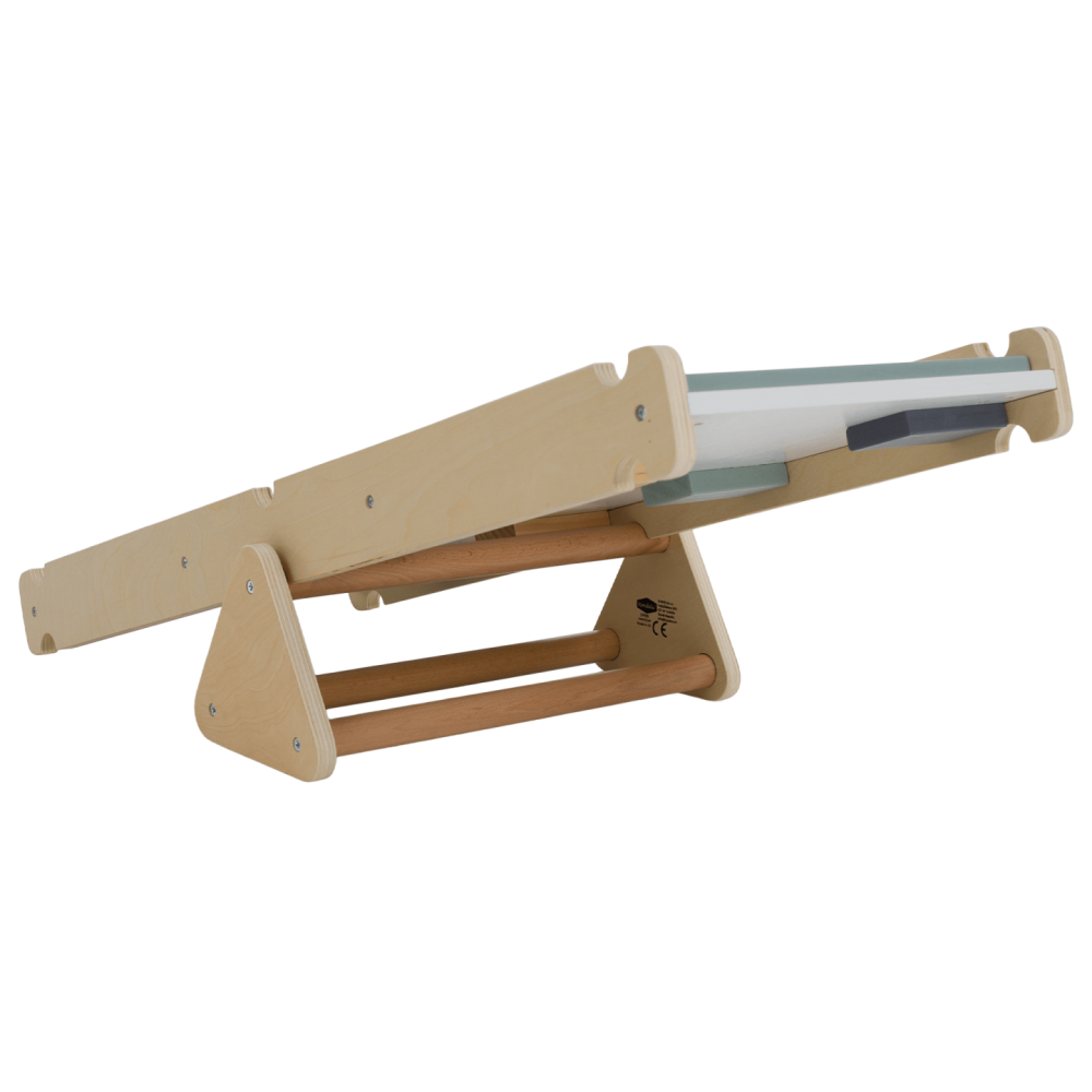 Montessori Piklerové trojúhelník 3v1, přírodní/mix barev, OPRIN