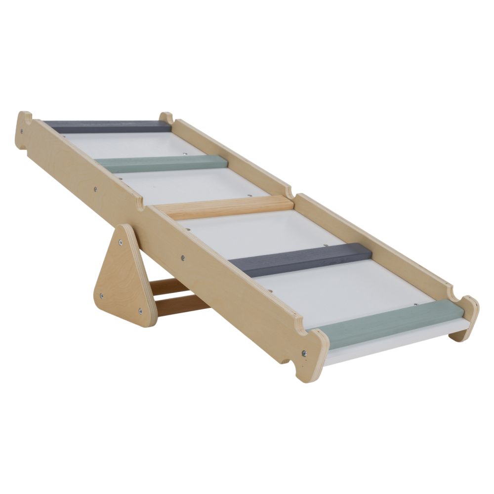 Montessori Piklerové trojúhelník 3v1, přírodní/mix barev, OPRIN