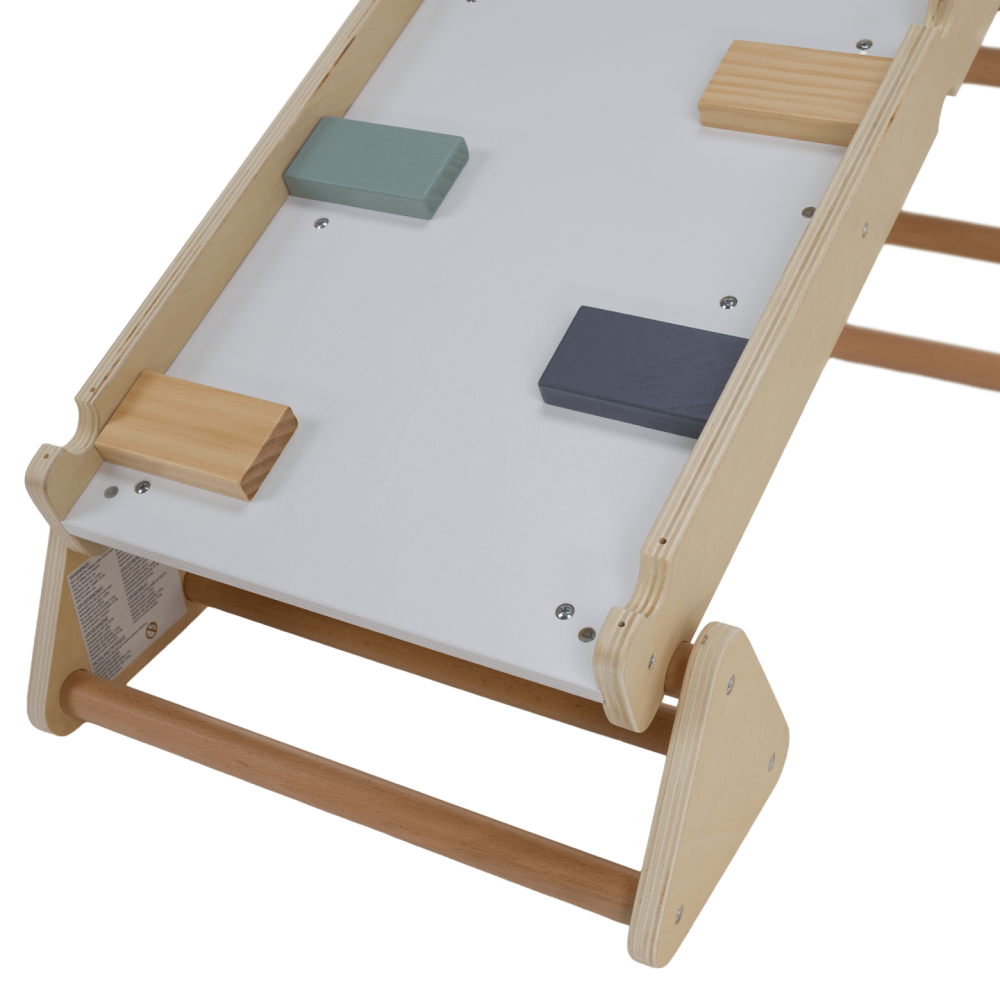 Montessori Piklerové trojúhelník 3v1, přírodní/mix barev, OPRIN