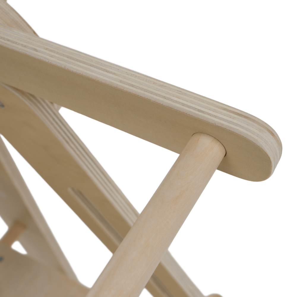 Montessori skládací učící věž, přírodní, URIAN