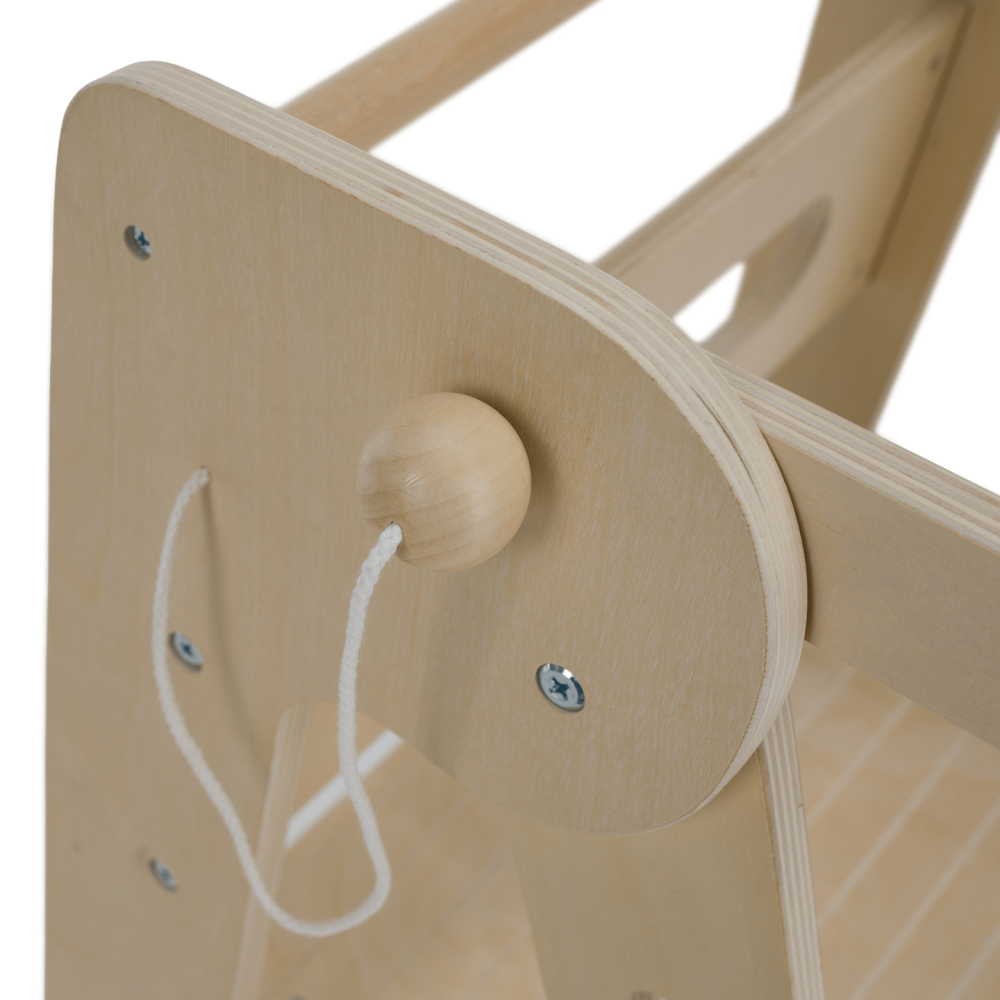 Montessori skládací učící věž, přírodní, URIAN