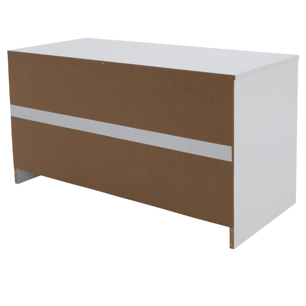 Organizér s úložnými boxy, bílá, TRIMAL