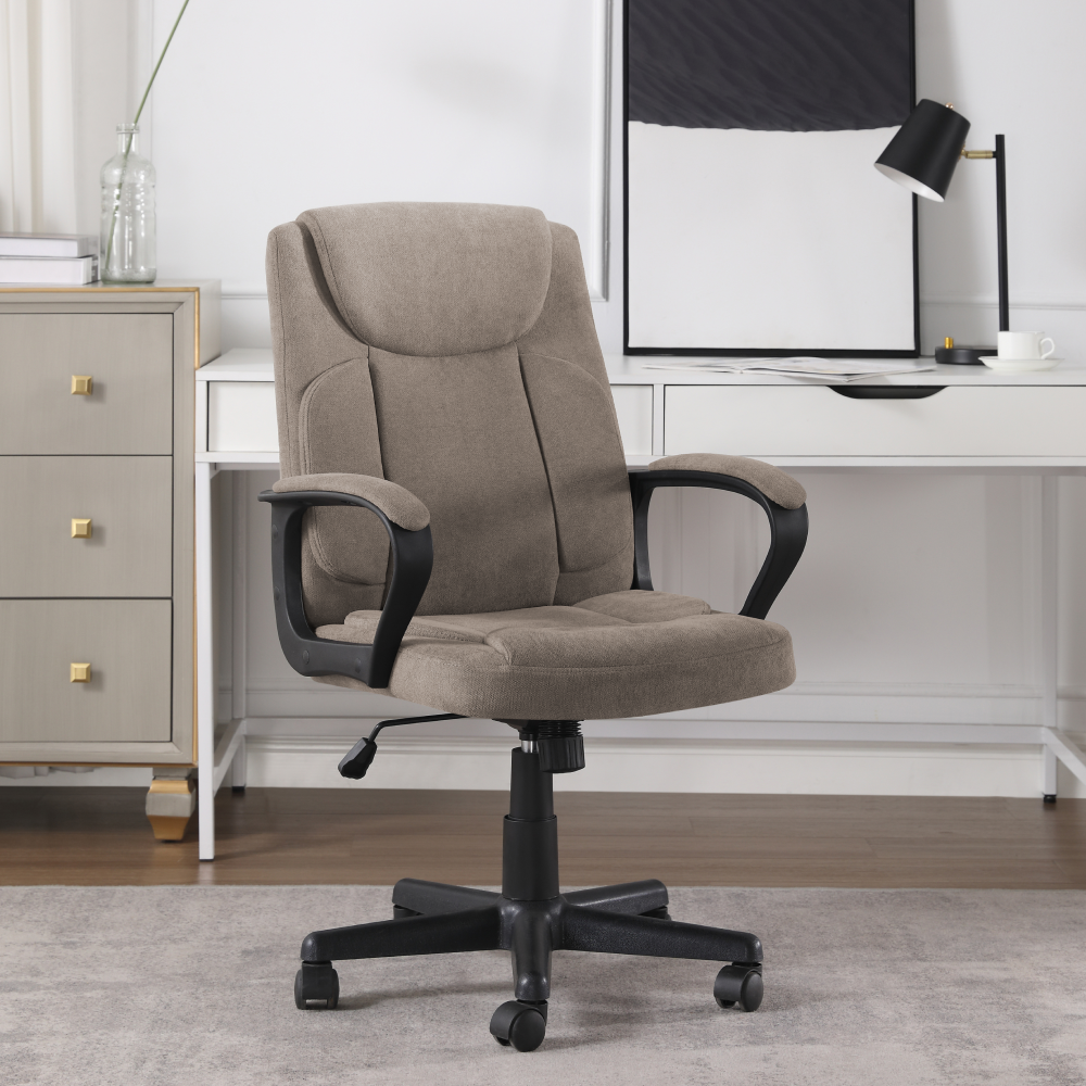 Kancelářské křeslo, hnědá, ULGER