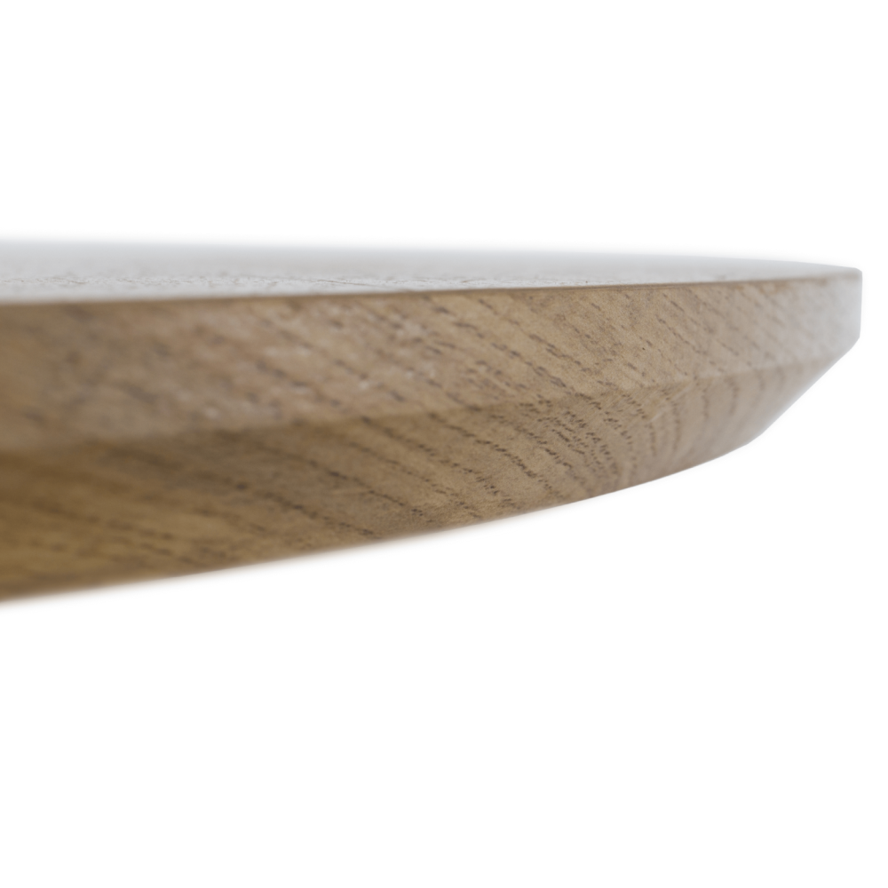 Konferenční stolek, dub, průměr 80 cm, MAHIR TYP 2