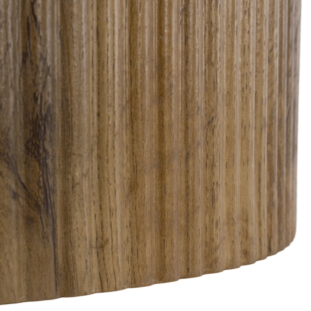 Konferenční stolek, dub, průměr 80 cm, MAHIR TYP 2