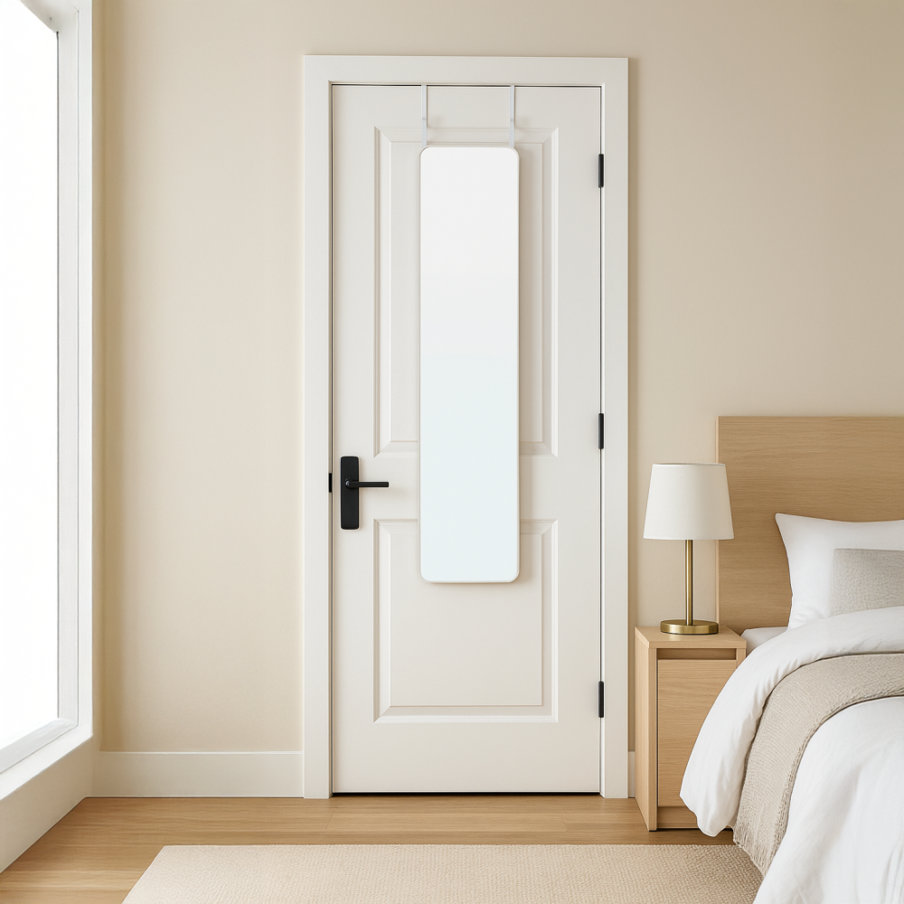 Zrcadlo, bílá, REVISA