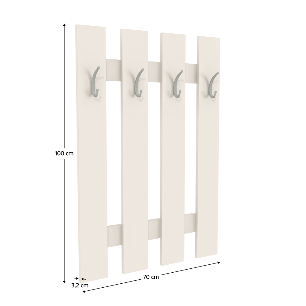 Věšáková stěna, kašmír, KORADO NEW KV11