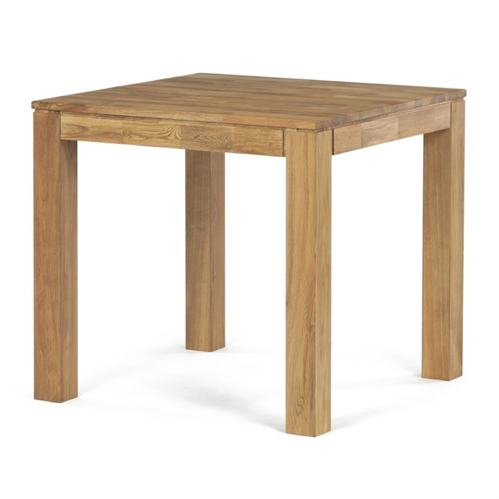 DS-H080 DUB - Jídelní stůl 80x80cm, masiv, dub, DS-H080 DUB