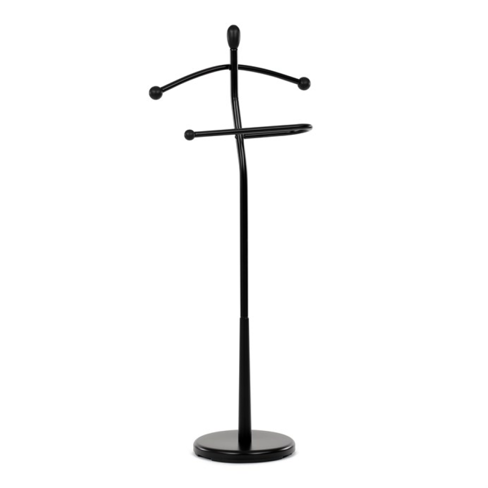 82646 BK - Němý sluha, kov, černá, 82646 BK