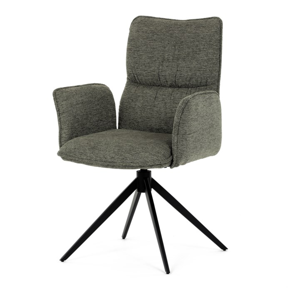 DCH-D1328 GRN2 - Jídelní židle, zelená, látka, DCH-D1328 GRN2