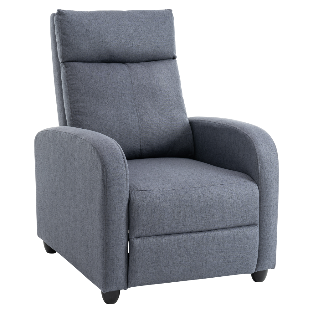 Relaxační křeslo, šedá, KRESO NEW