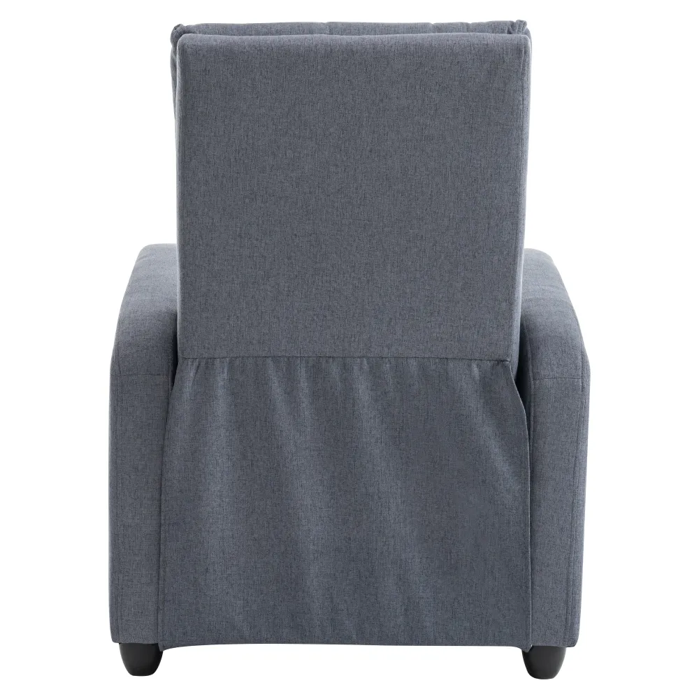 Relaxační křeslo, šedá, KRESO NEW