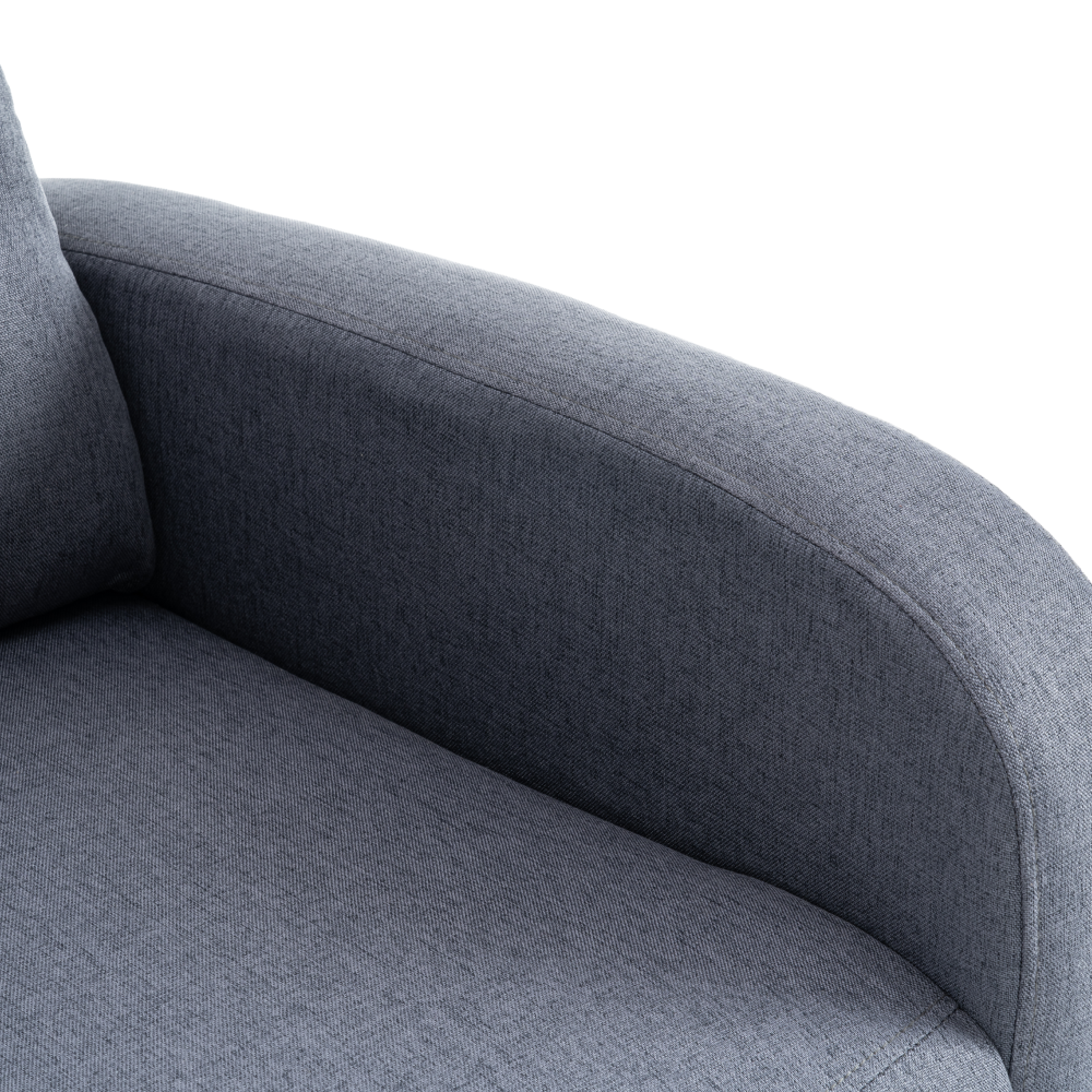 Relaxační křeslo, šedá, KRESO NEW