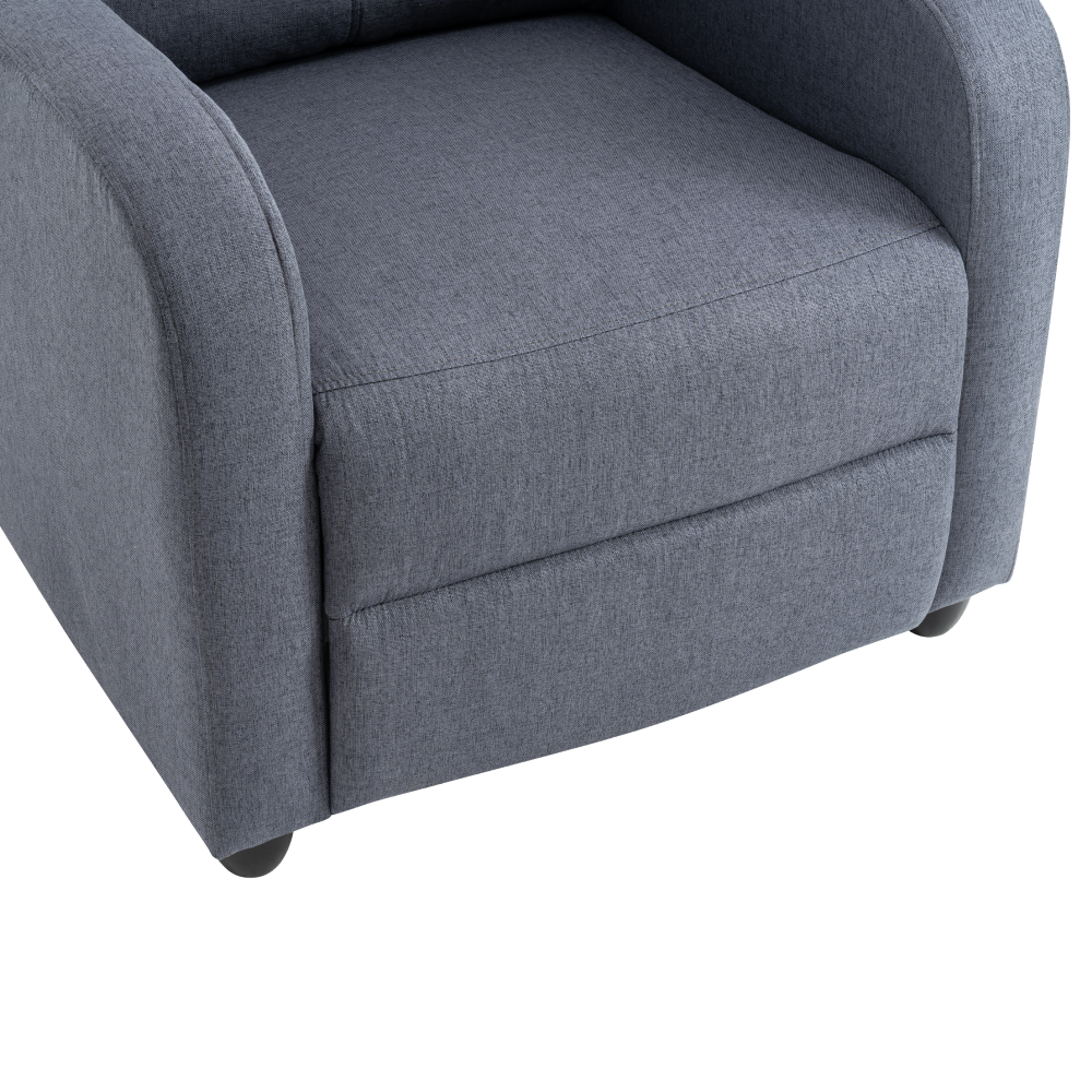 Relaxační křeslo, šedá, KRESO NEW