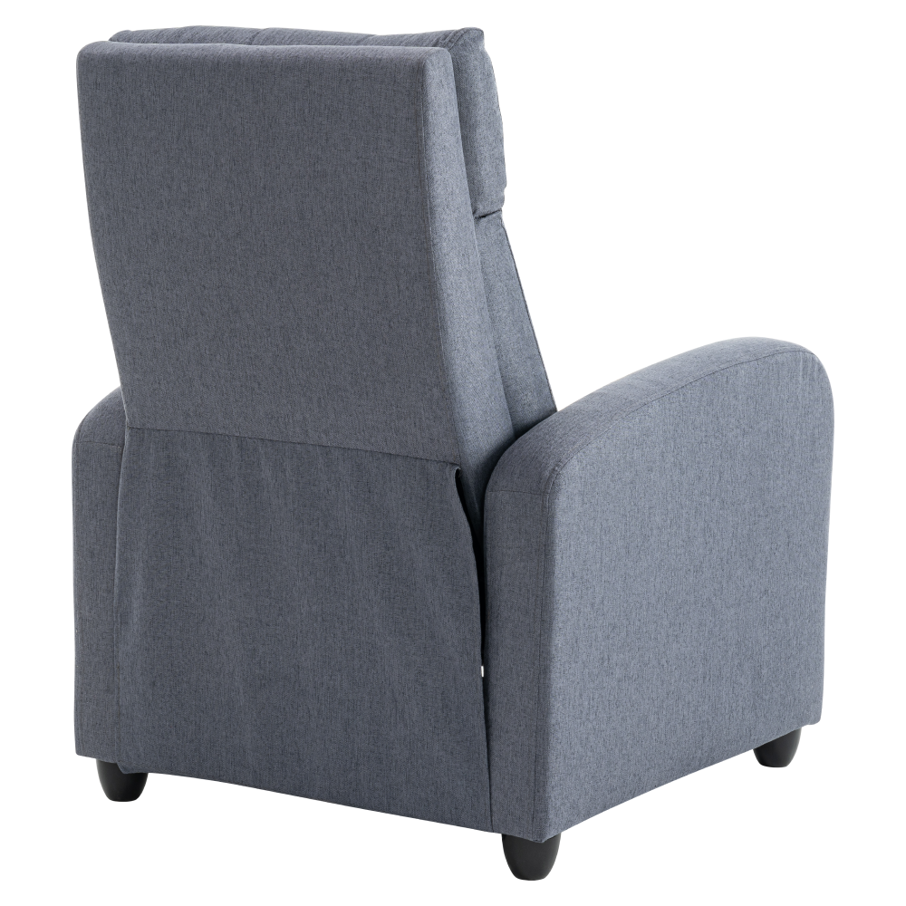 Relaxační křeslo, šedá, KRESO NEW