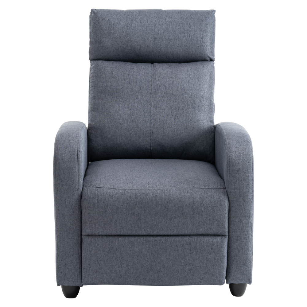 Relaxační křeslo, šedá, KRESO NEW