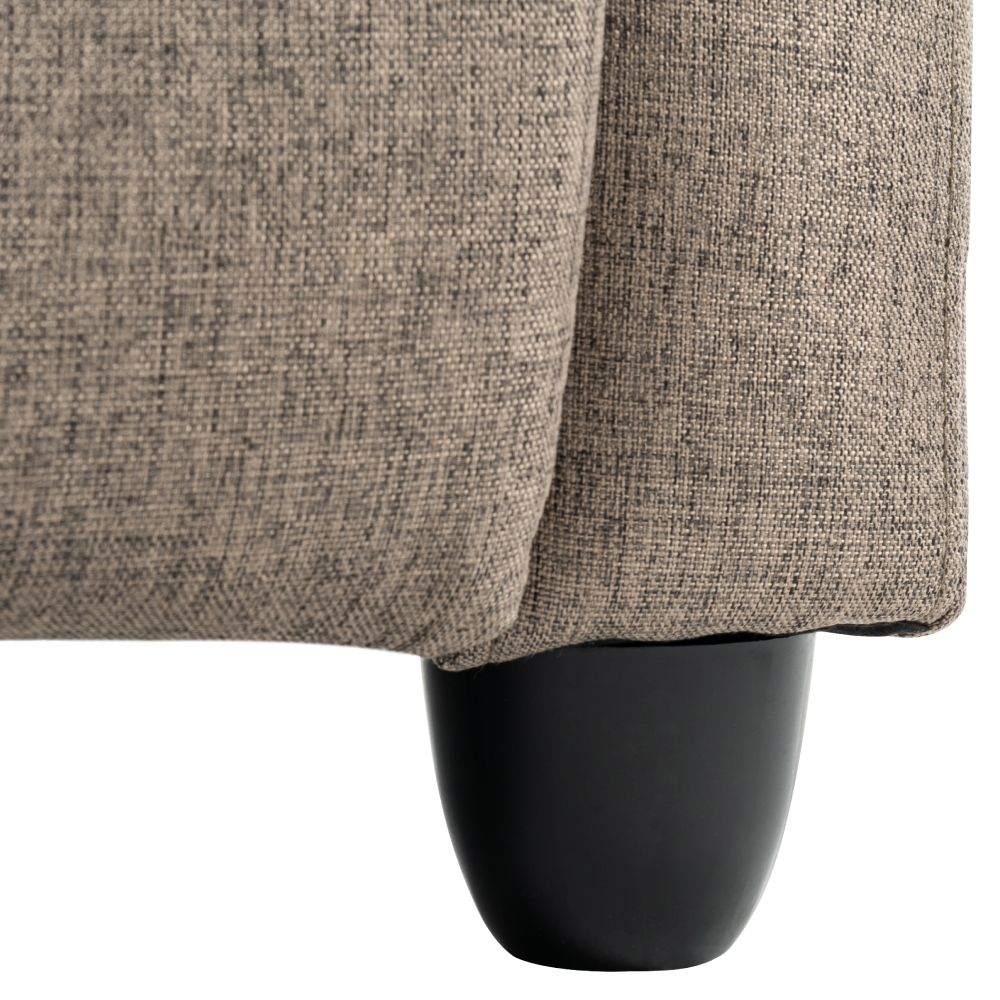 Relaxační křeslo, hnědá, KRESO NEW