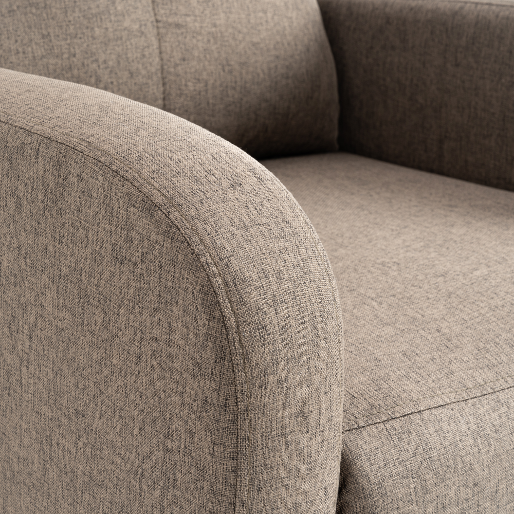 Relaxační křeslo, hnědá, KRESO NEW