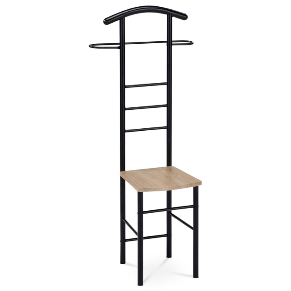 81870 BK - Němý sluha, kov, černá, 81870 BK