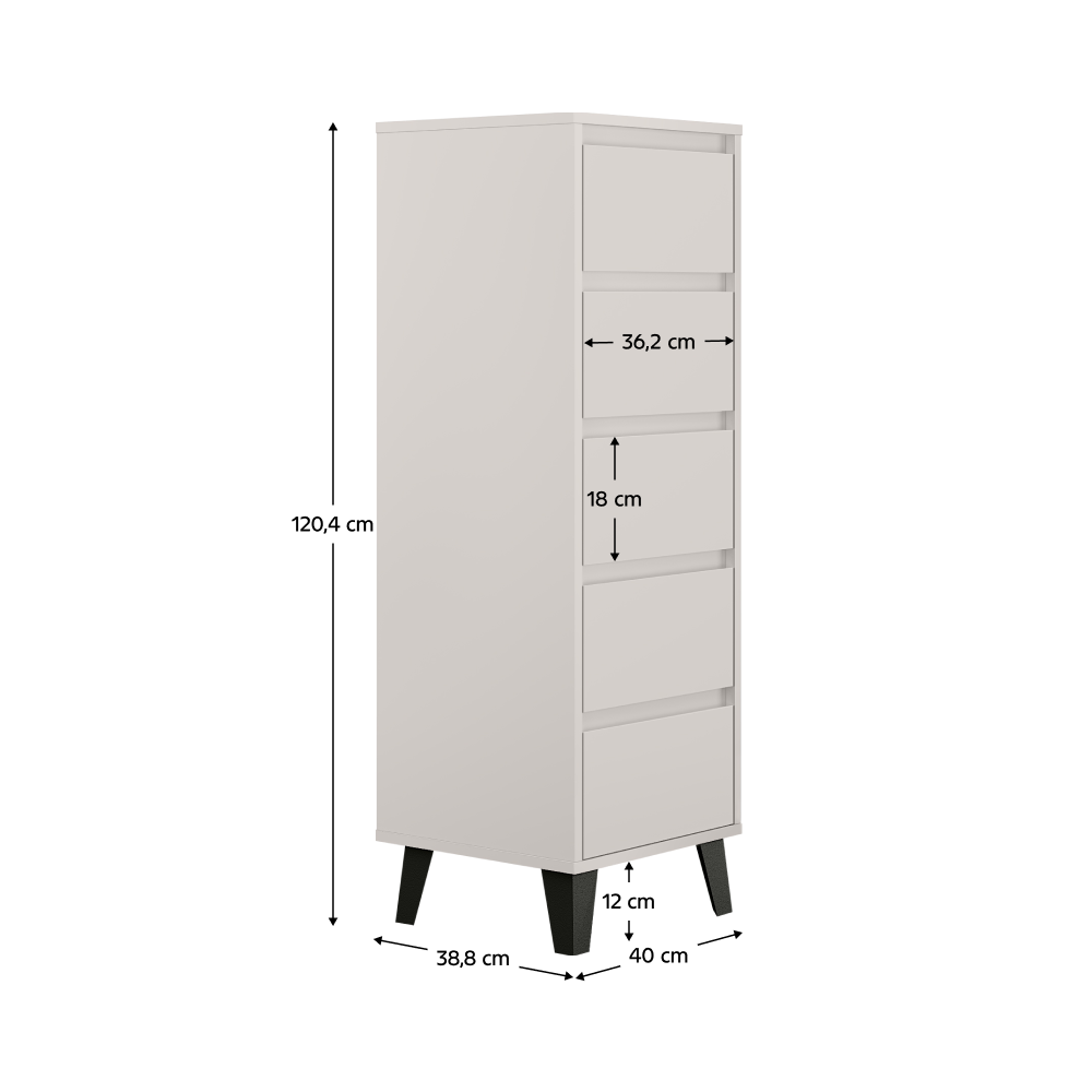 Komoda, kašmír, BOGAN NEW 5S40