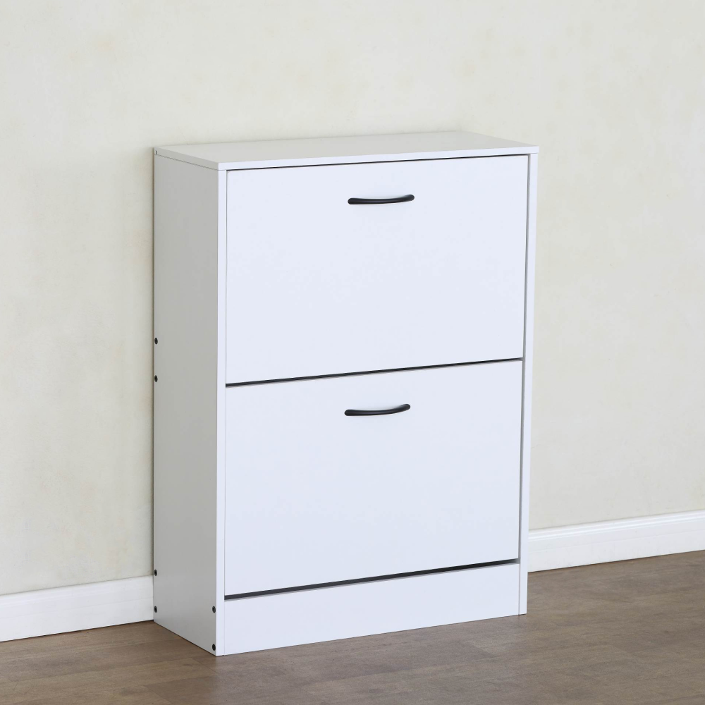 Botník, 2-řadý, bílá, BOTNIX