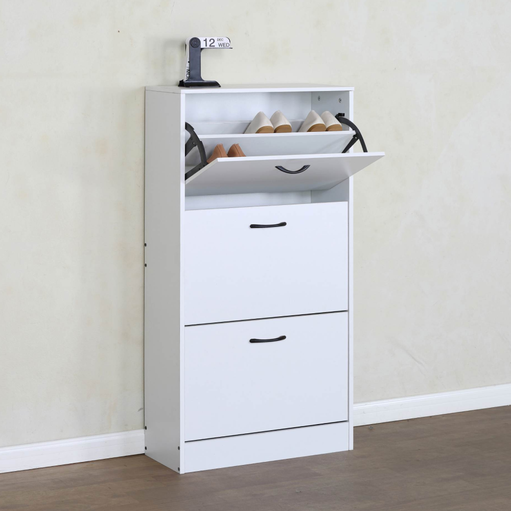 Botník, 3-řadý, bílá, BOTORIA