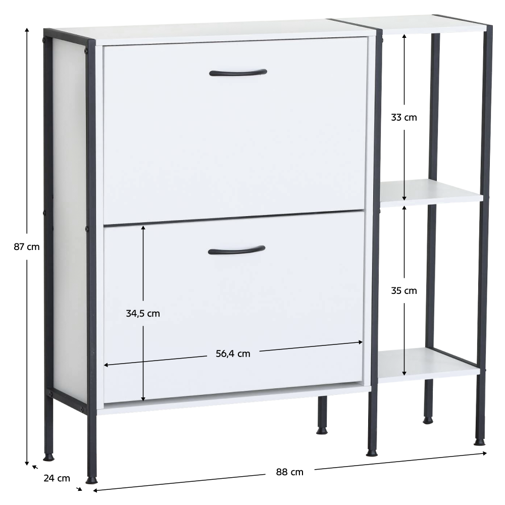 Botník, bílá, SOVIO