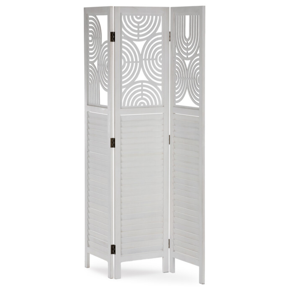 EF-L175 WT - Paraván, dřevo, bílá, EF-L175 WT