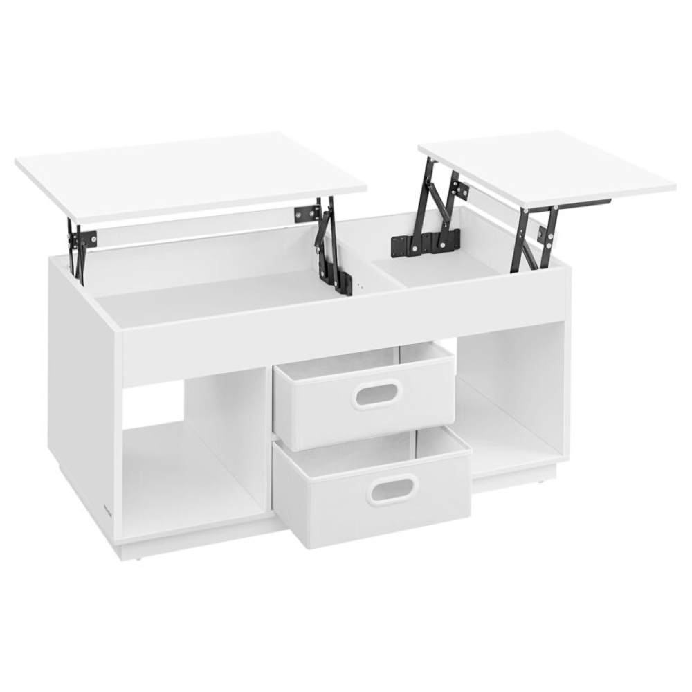 AKF-E1021 WT - Konferenční stolek 100x50cm, mdf, dřevo, AKF-E1021 WT