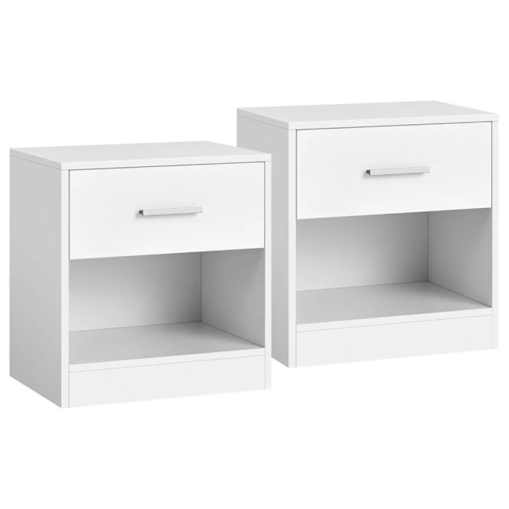 ANT-E1081 WT - Odkládací stolek 39x28x41cm, mdf ANT-E1081 WT
