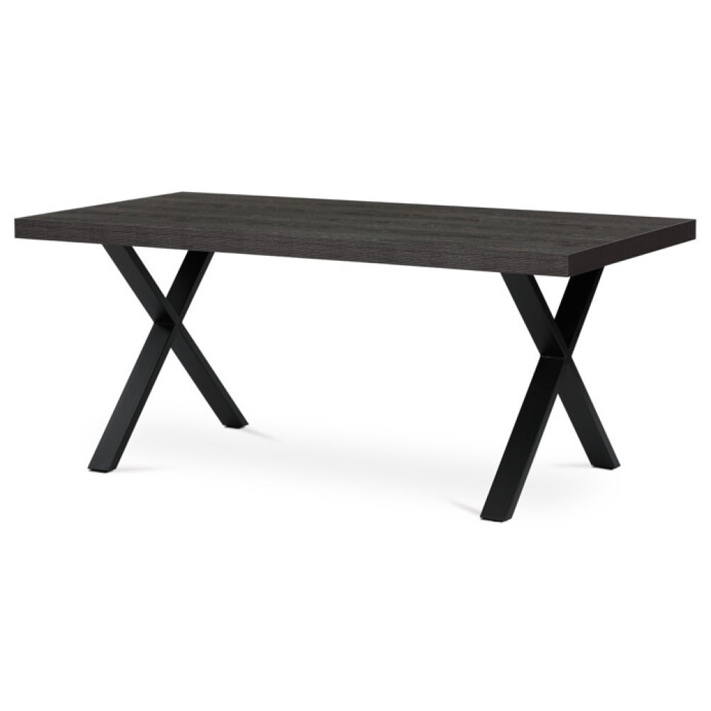 HT-R5316 GREY - Jídelní stůl 180x90cm, lamino, šedý dub, HT-R5316 GREY