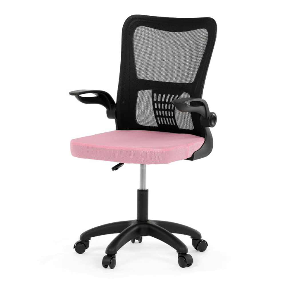 KA-K2006 PINK - Kancelářská židle, houpací mechanismus, růžová síťovina, KA-K2006 PINK