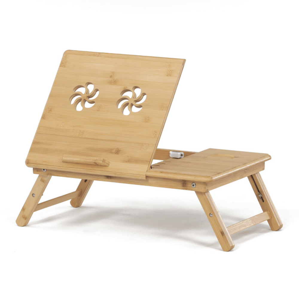 DR-B070 NAT - Odkládací stolek 55x35x25cm, bambus, bambus, DR-B070 NAT