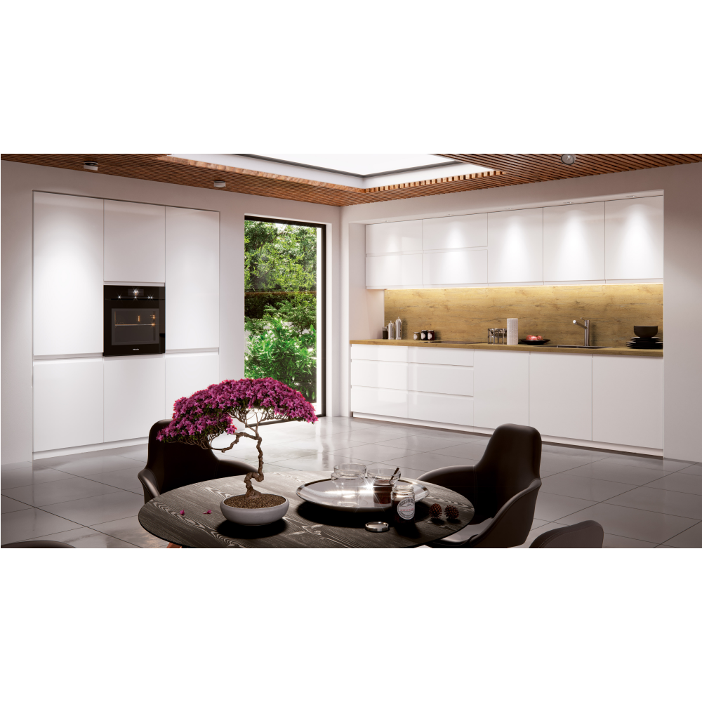 Spodní skříňka, bílá / bílá extra vysoký lesk HG, AURORA D40S4