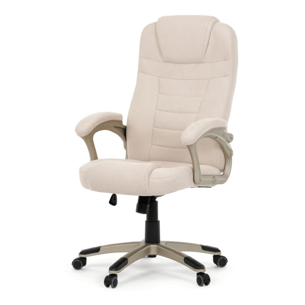 KA-C713 CRM2 - Kancelářské křeslo, houpací mechanismus, béžová látka, KA-C713 CRM2