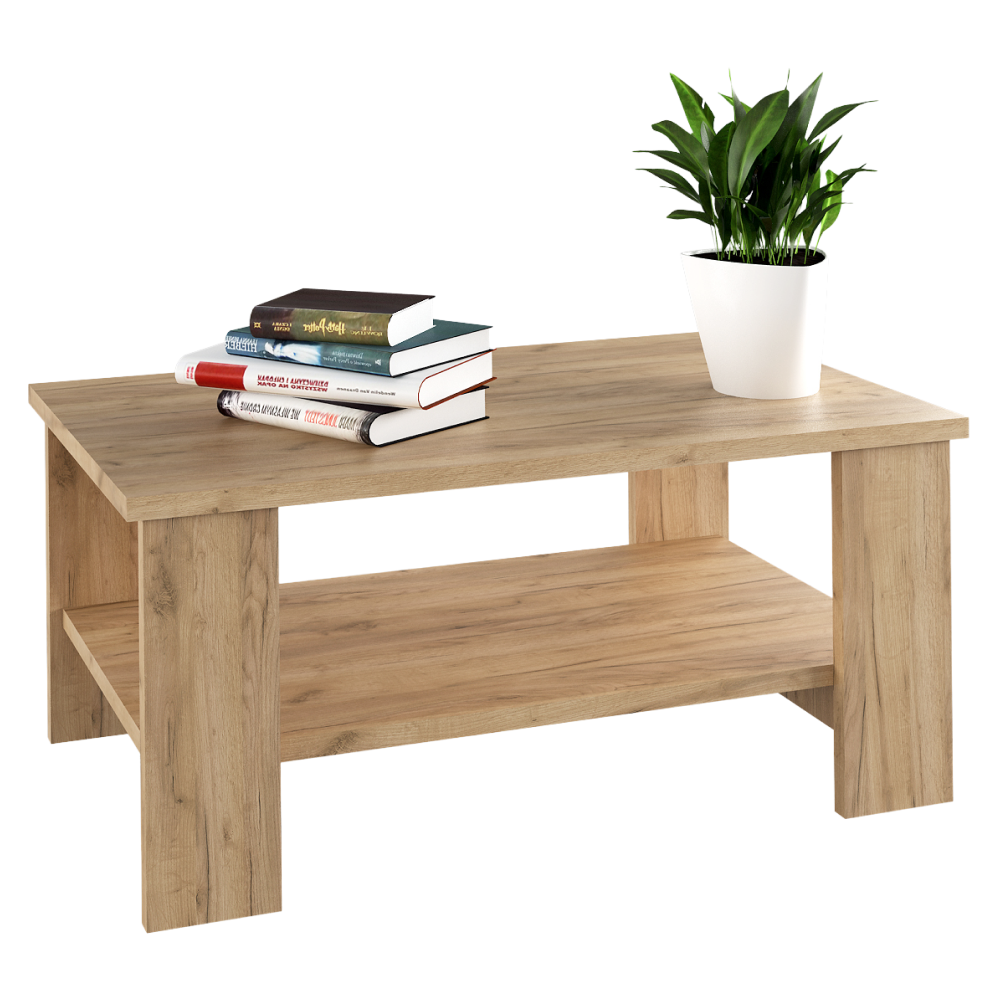 Konferenční stolek, dub artisan, BERNARDO