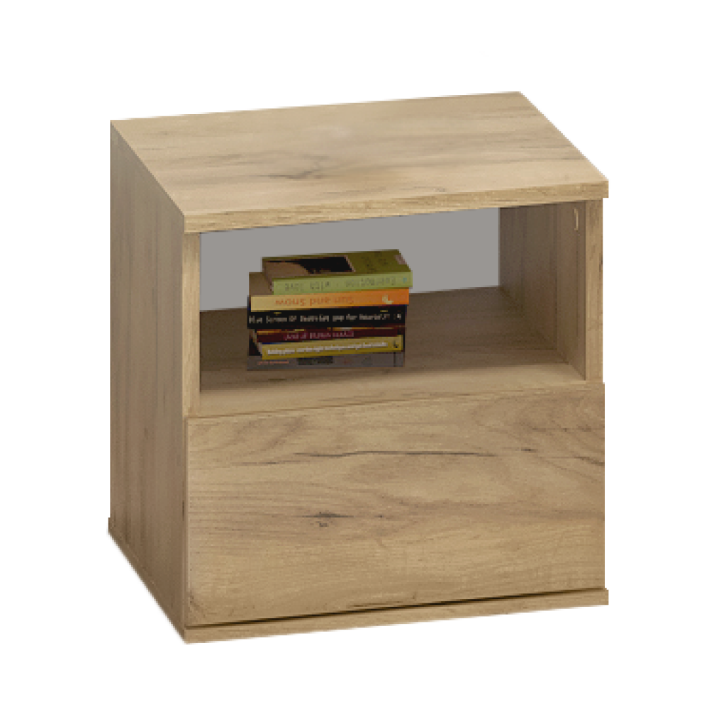 Noční stolek, dub artisan, DOLI