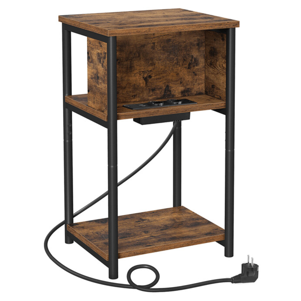 AFK-E1175 OLW - Odkládací stolek 30x34x58cm, mdf, old wood, AFK-E1175 OLW