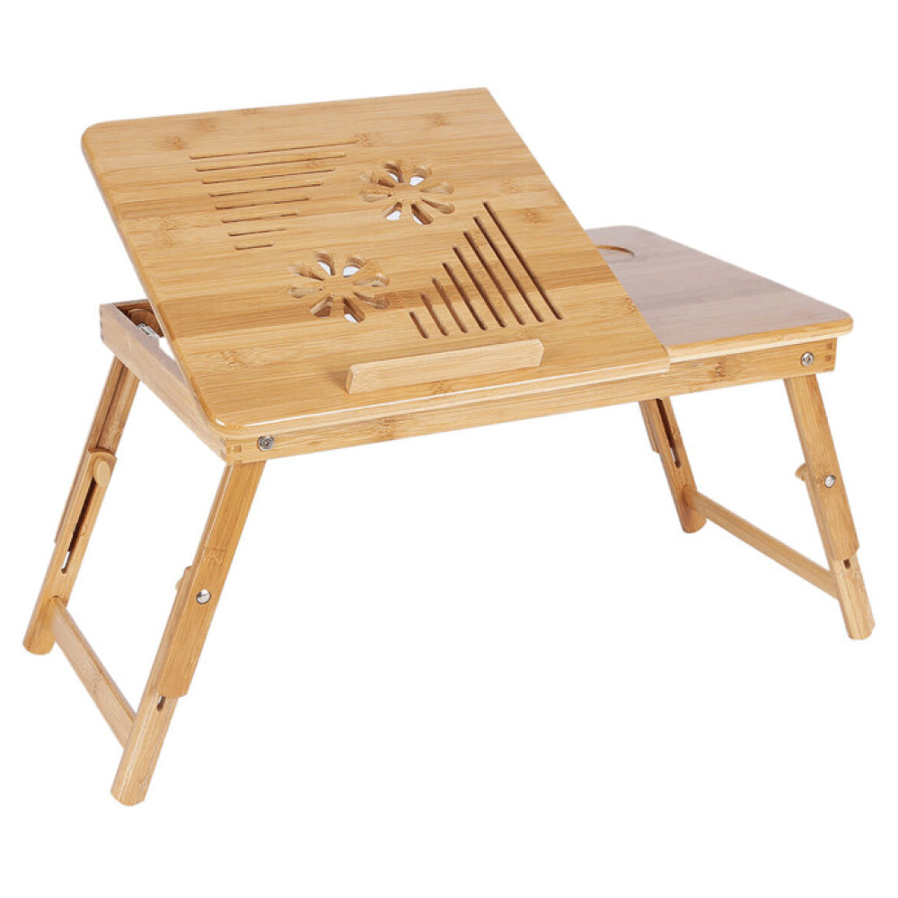 AKF-E1002 NAT - Odkládací stolek 75x35x29cm, bambus, AKF-E1002 NAT